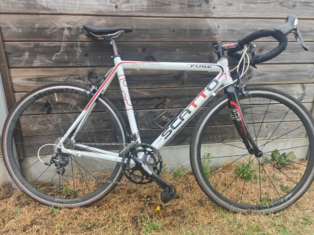 Scatto Fuse – 52 – Shimano 105 – Vision Team 35 – Rijklaar, Fietsen en Brommers, 28 inch, Gebruikt, 10 tot 15 versnellingen, 49 tot 53 cm