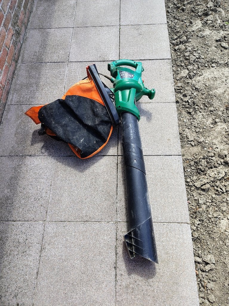 Souffleur/aspirateur à feuilles Black & Decker GW370, Enlèvement