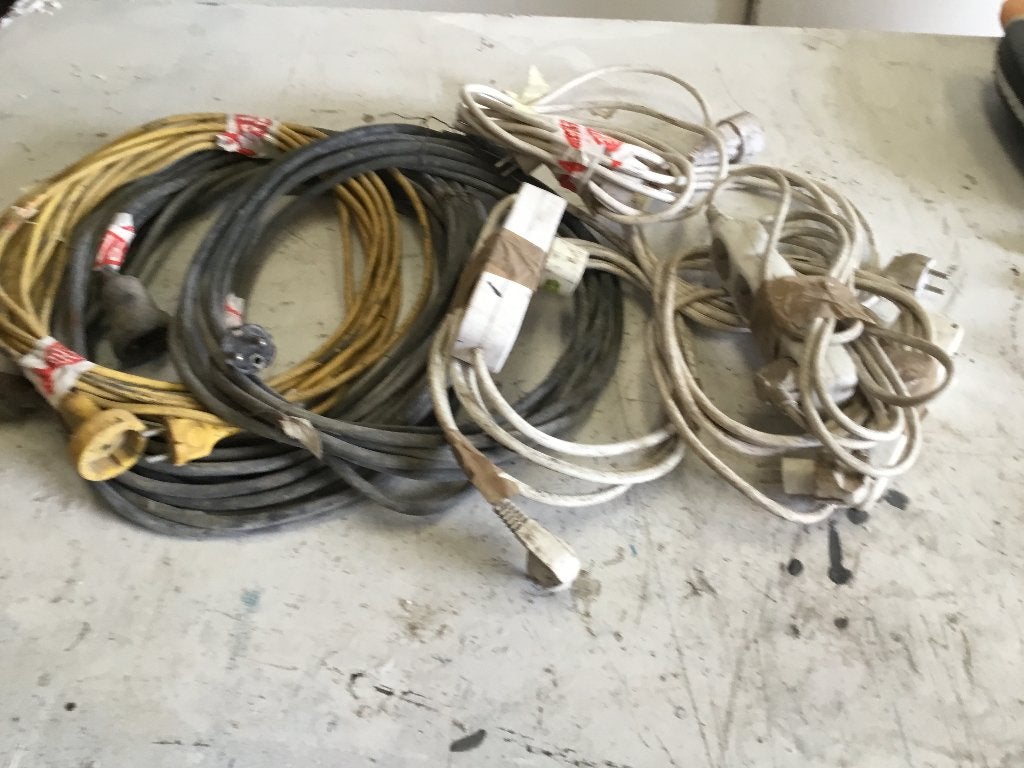 Electrische kabel, Ophalen, Stopcontact