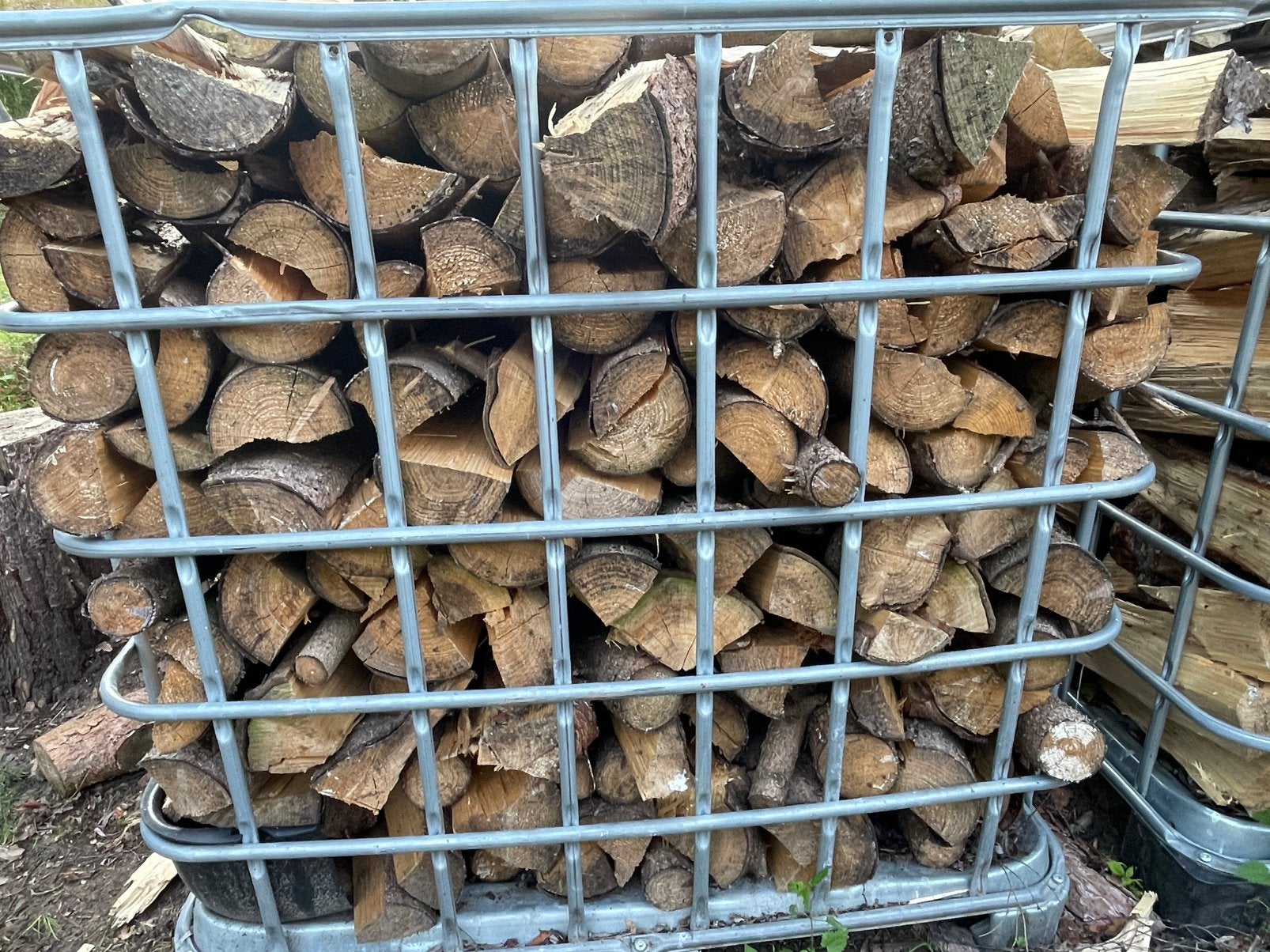 Gekloven brandhout te koop, Tuin en Terras, Brandhout, 6 m³ of meer, Ophalen, Overige houtsoorten, Blokken