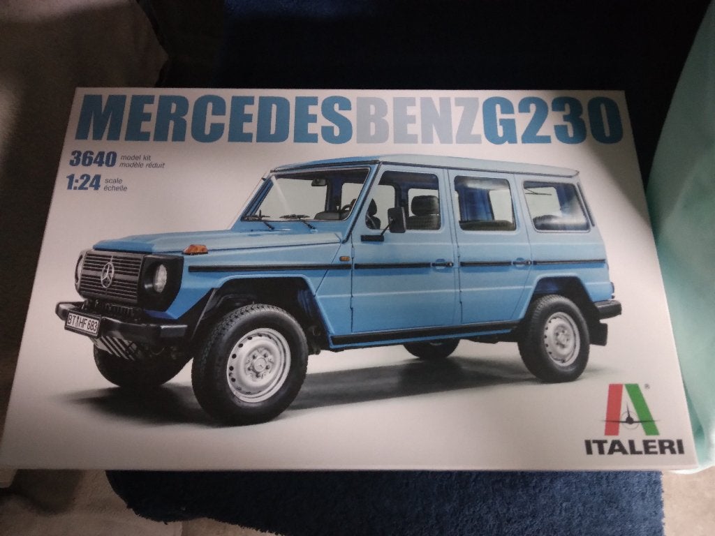 mercedes jeep g230, Hobby en Vrije tijd, Modelbouw | Auto's en Voertuigen, Groter dan 1:32, Nieuw, Ophalen of Verzenden, Italeri