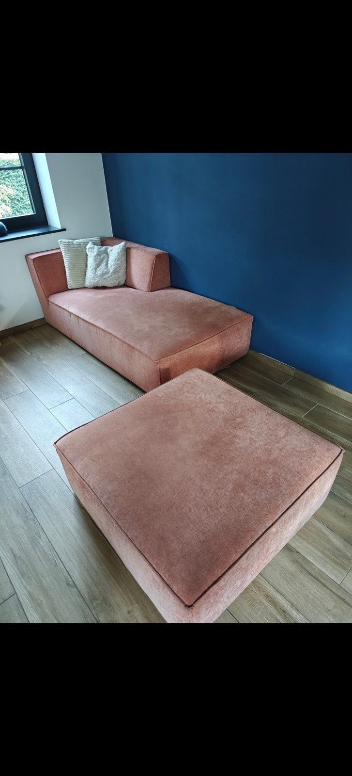 longchair zetel, Ophalen