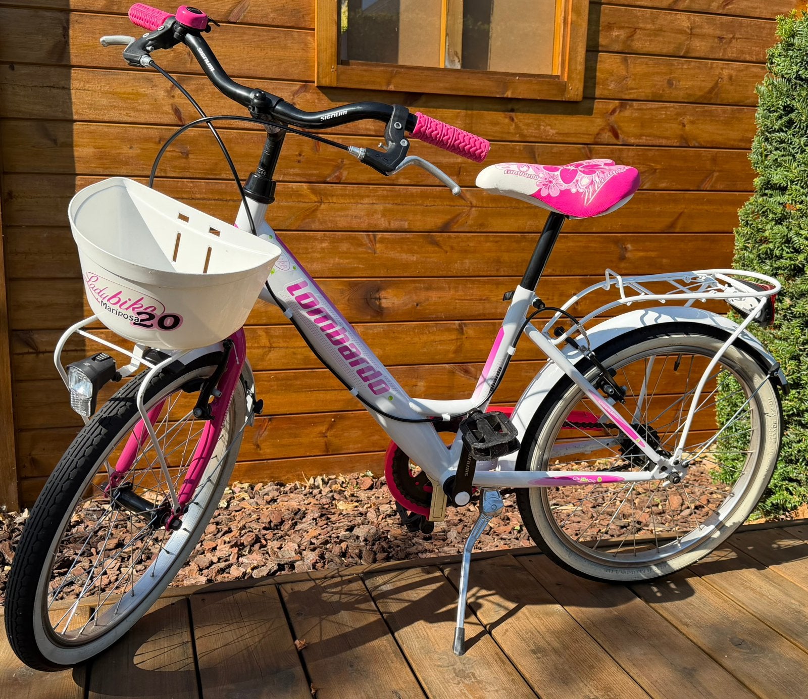 Vélo 20 pouces LOMBARDO Mariposa, Ophalen, Zo goed als nieuw, 20 inch
