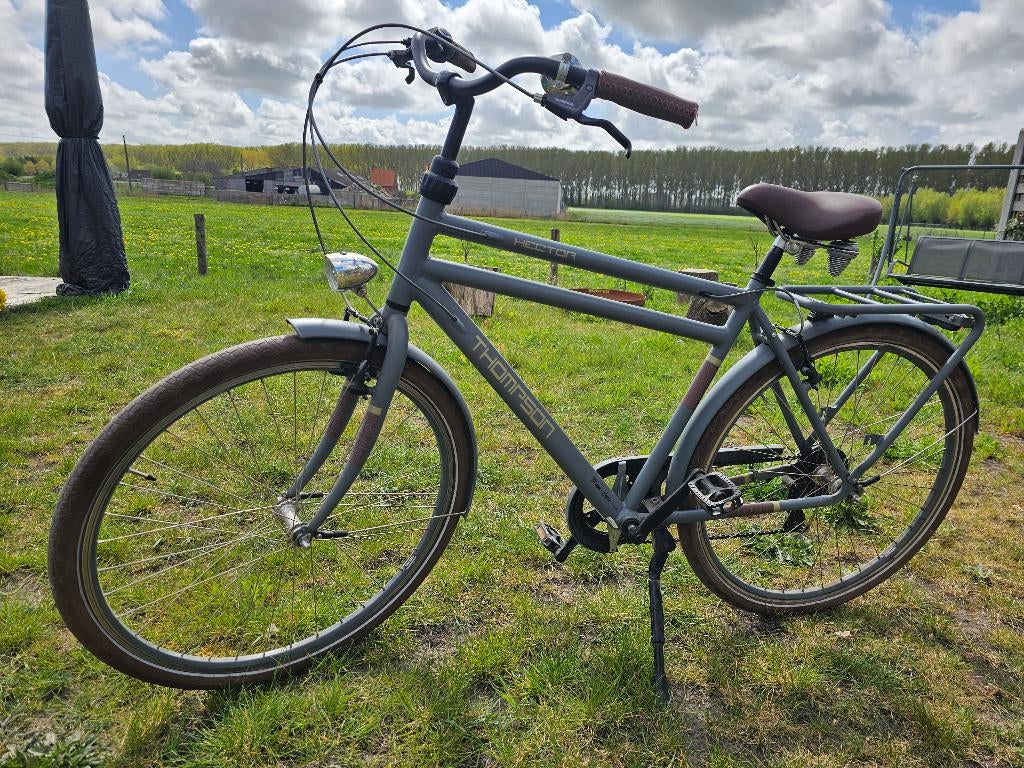 Fiets thompson hector, Fietsen en Brommers, Gebruikt, 57 tot 61 cm, Trommelrem, Ophalen