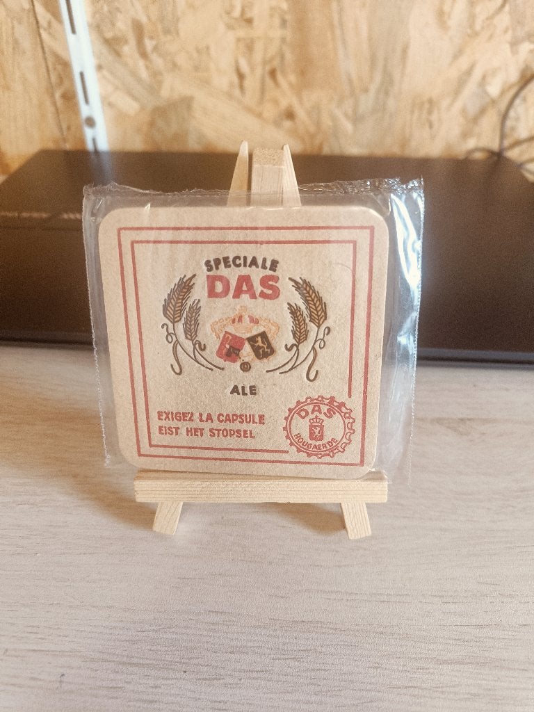 bierviltje speciale das hougaerde, Enlèvement ou Envoi, Utilisé, Sous-bock, Autres marques