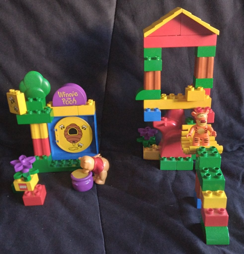 Tigger's Treehouse + Honey-Hunting - Duplo (Disney), Ophalen, Gebruikt, Inclusief minifiguren, Disney