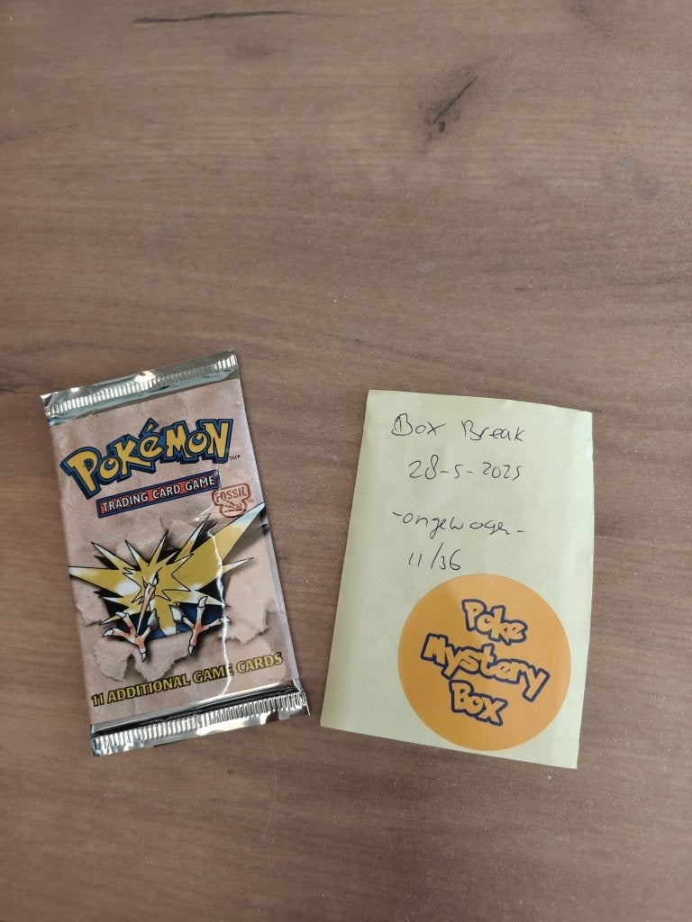 Fossil Booster Pack, Ophalen of Verzenden, Nieuw, Booster, Foil