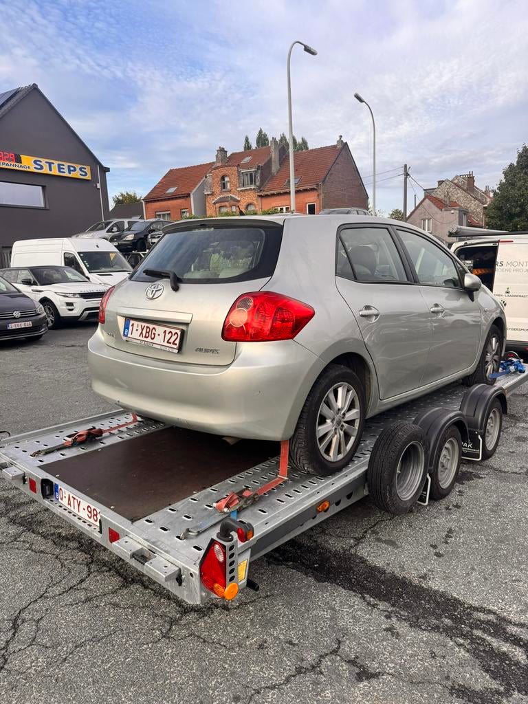 Auto trailer te huur, Ophalen