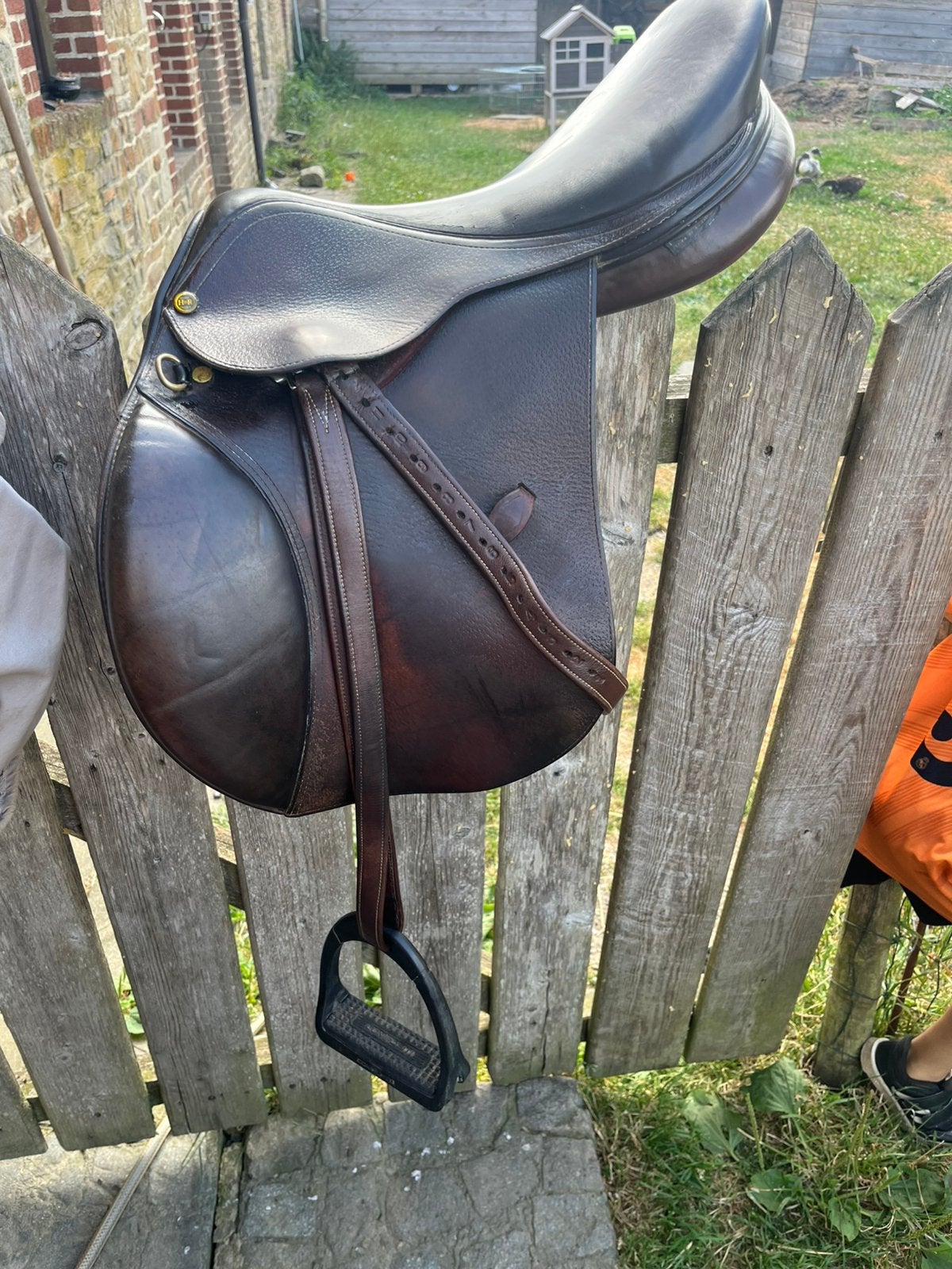Selle henri de Rivel 17 1/2, Dieren en Toebehoren, Paarden en Pony's | Zadels, Ophalen, Gebruikt