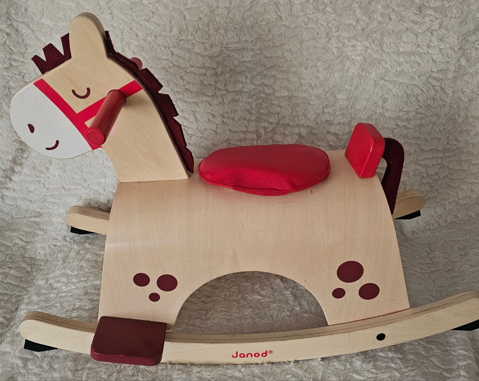 Cheval à bascule en bois Janod
