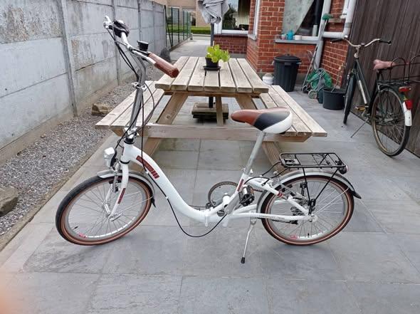 Cambridge vouwfiets, Fietsen en Brommers, Fietsen | Vouwfietsen, Velgrem, Versnellingen, Zo goed als nieuw, Totaal opvouwbaar