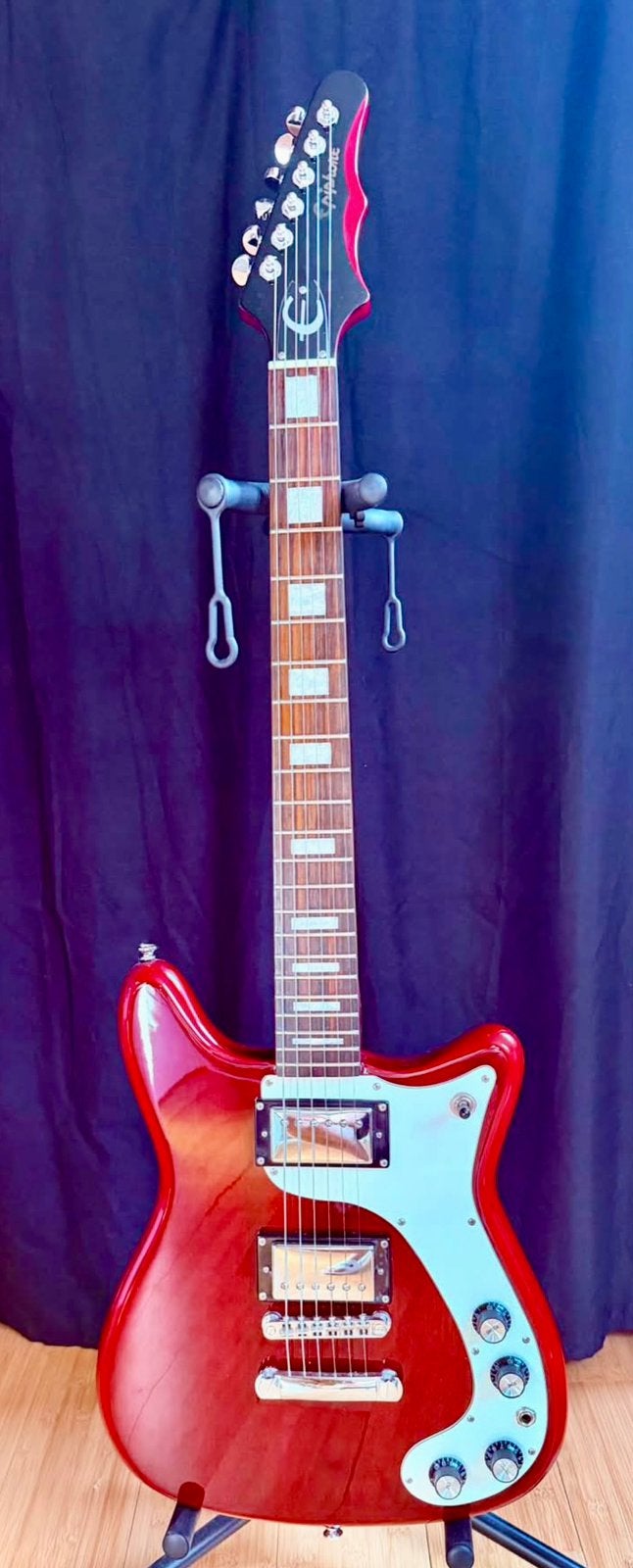 Epiphone Wilshire Pro Cherry 2007, Musique & Instruments, Enlèvement ou Envoi, Utilisé