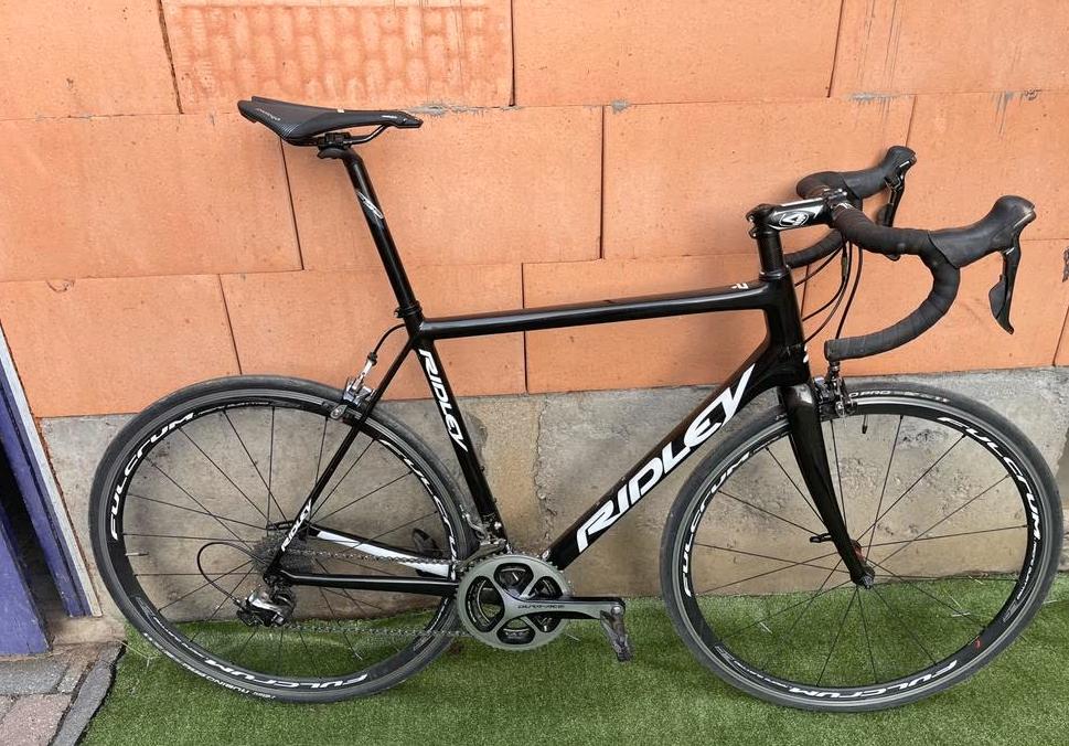 Racefiets Ridley Helium SL – maat 55 – Dura-Ace, Carbon, Heren, Zo goed als nieuw, 15 tot 20 versnellingen