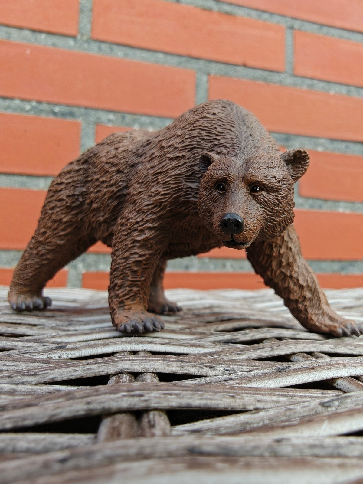 Klein beren beeldje, Ophalen of Verzenden, Zo goed als nieuw, Beeldje of Figuurtje