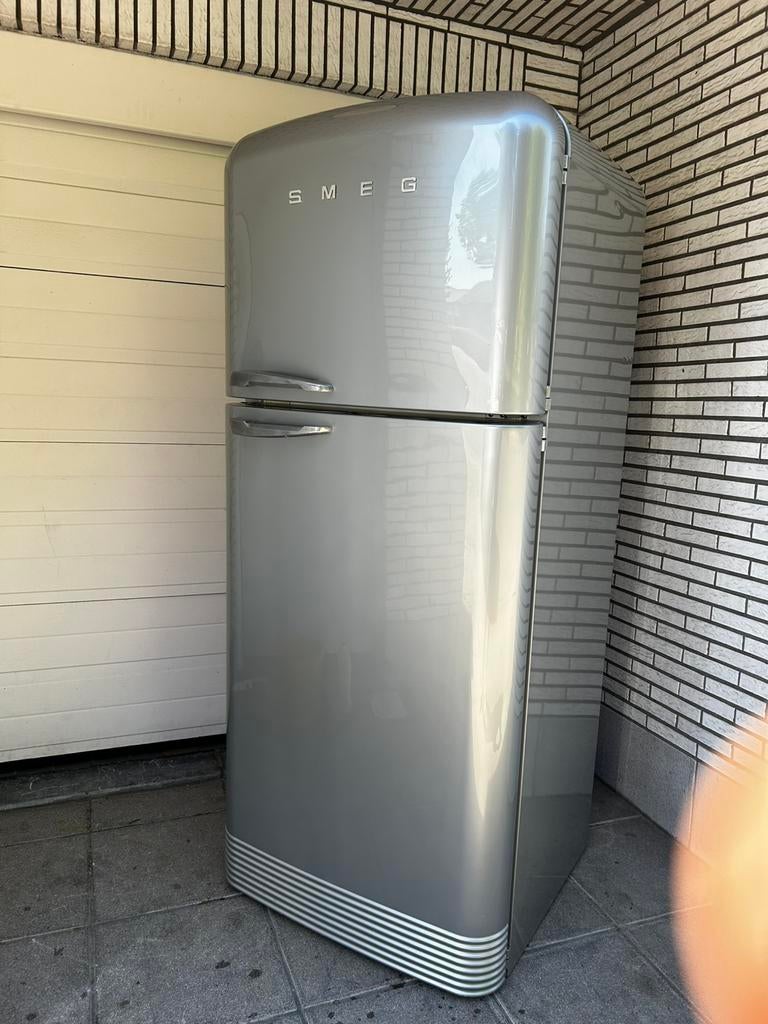 Smeg xxl grote koelkast, Elektronische apparatuur, Ophalen, Zo goed als nieuw
