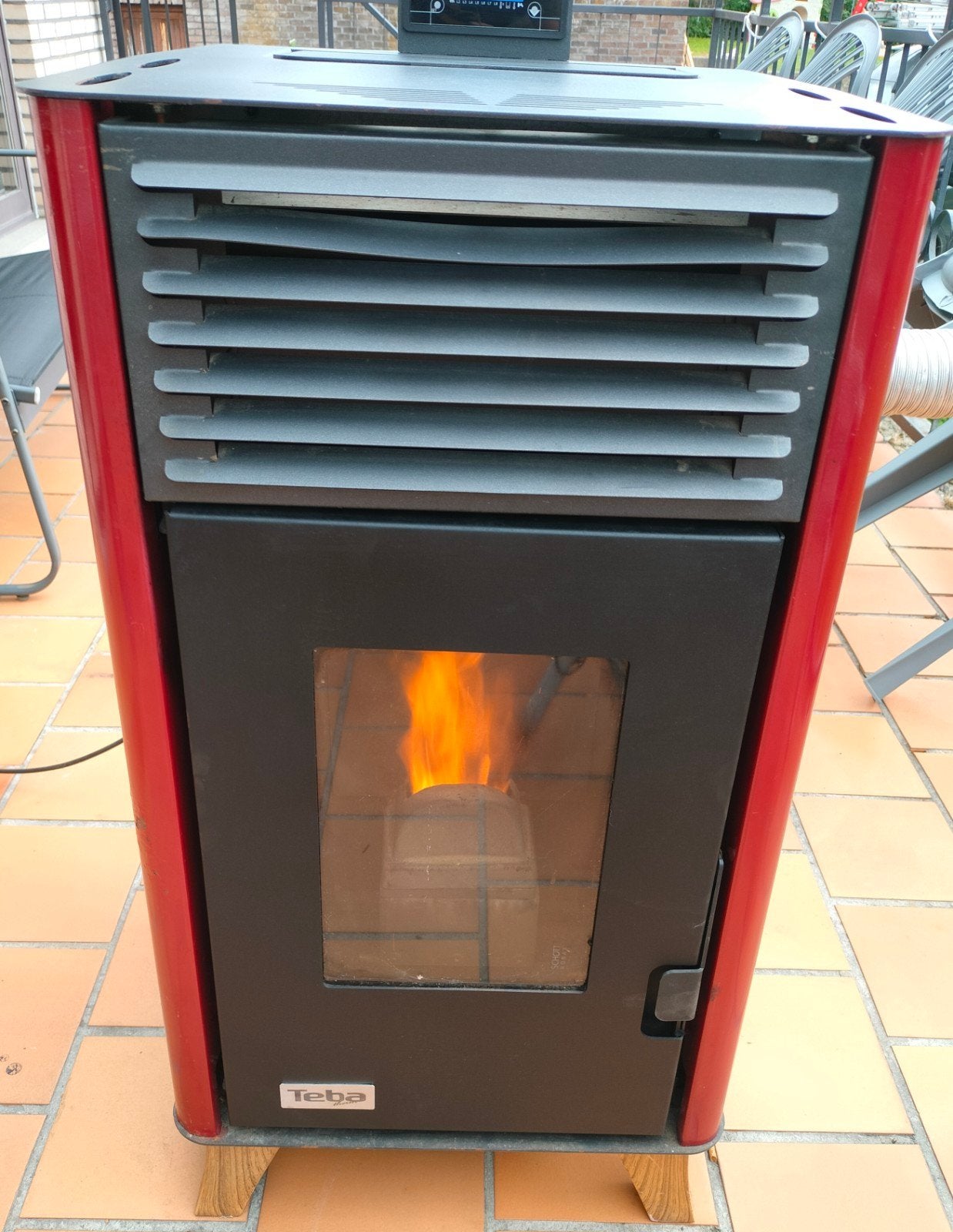 poêle pellet 8kw, Enlèvement