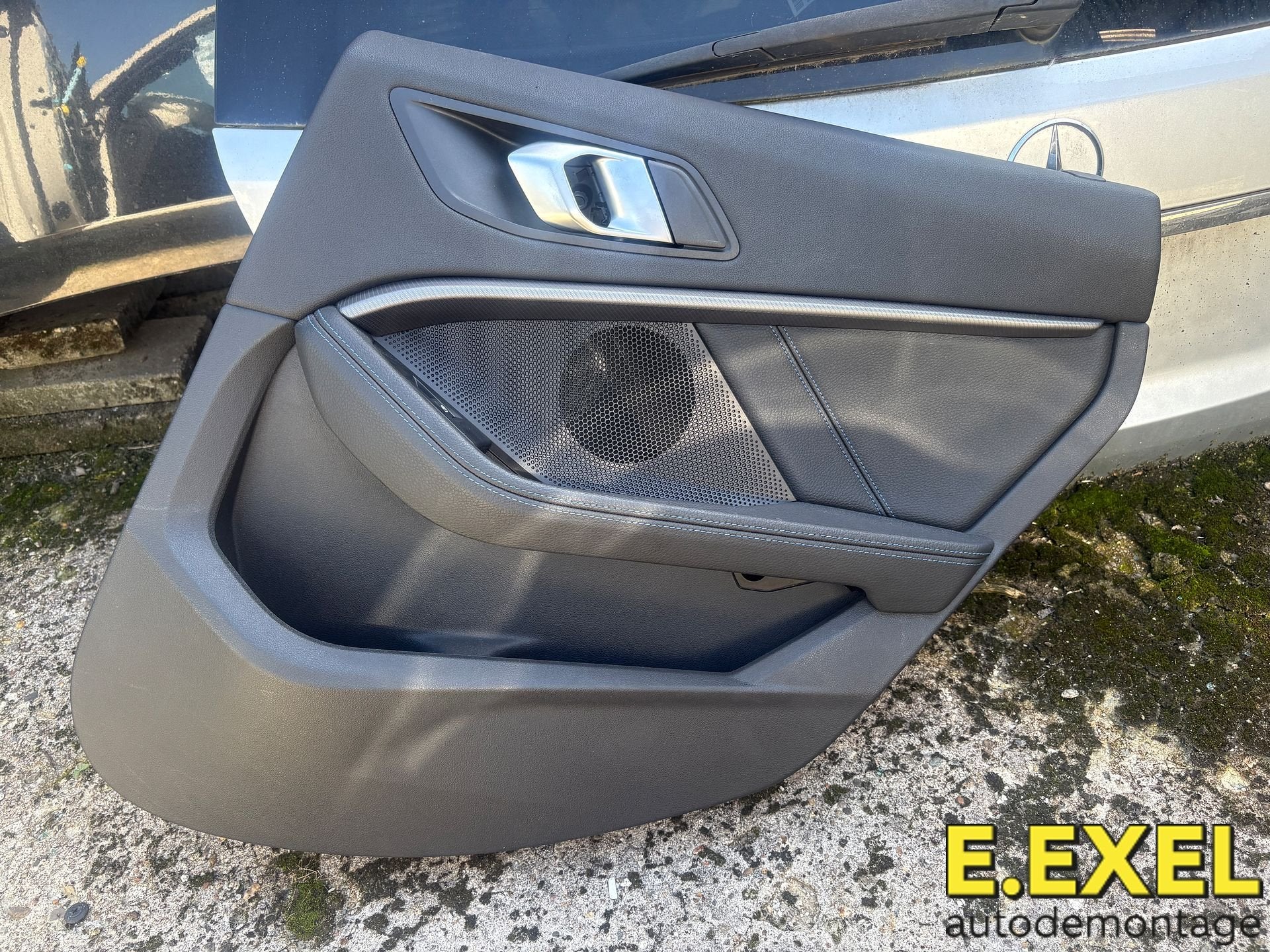 Deurpaneel rechts achter BMW 2 Serie F44 Blauwe stiksels, -, Origine de la pièce connue, Utilisé, -