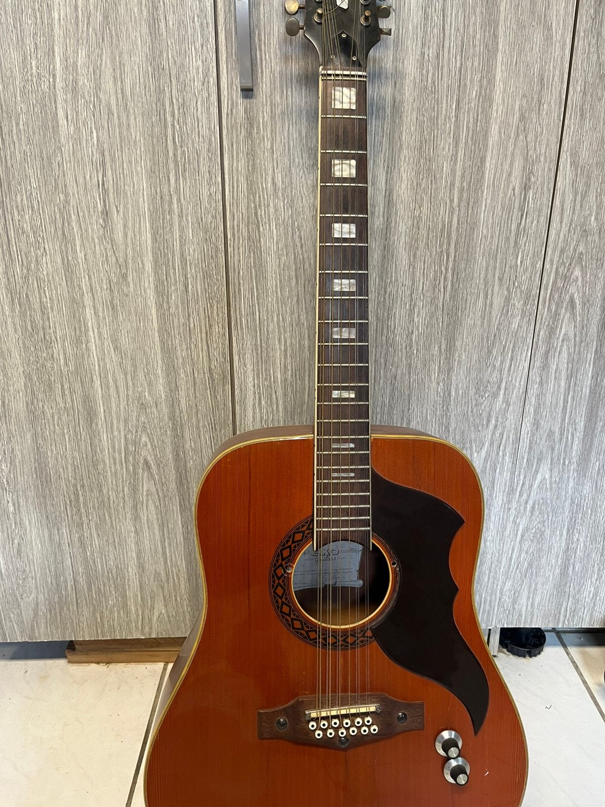 Akostische electrische Gitaar - Ranger 12, Muziek en Instrumenten, Snaarinstrumenten | Gitaren | Akoestisch, Ophalen, Zo goed als nieuw