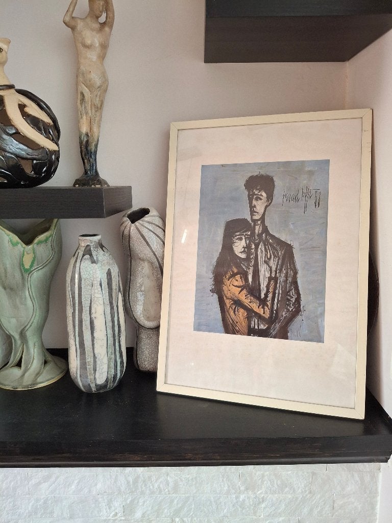 Bernard buffet de geliefden poster, Ophalen
