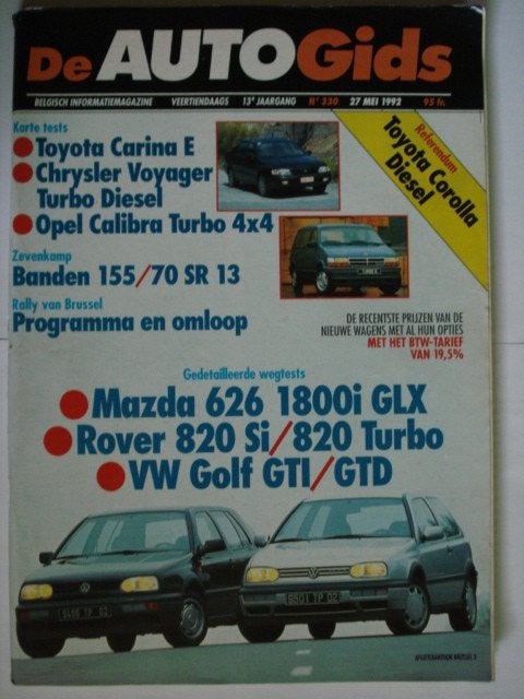 AutoGids 330, Livres, Autos | Brochures & Magazines, Utilisé, Général, Envoi