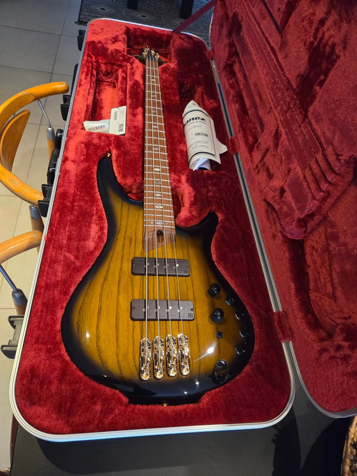 Nieuwe Ibanez sr 4500 prestige bas, Ophalen of Verzenden, Zo goed als nieuw