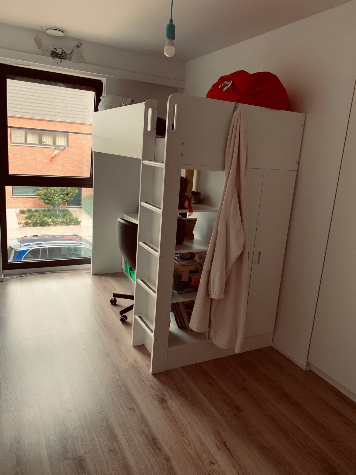 Hoogslaper, Maison & Meubles, Chambre à coucher | Lits superposés & Lits mezzanines, Utilisé, Lit mezzanine, 100 cm, 210 cm, Une personne