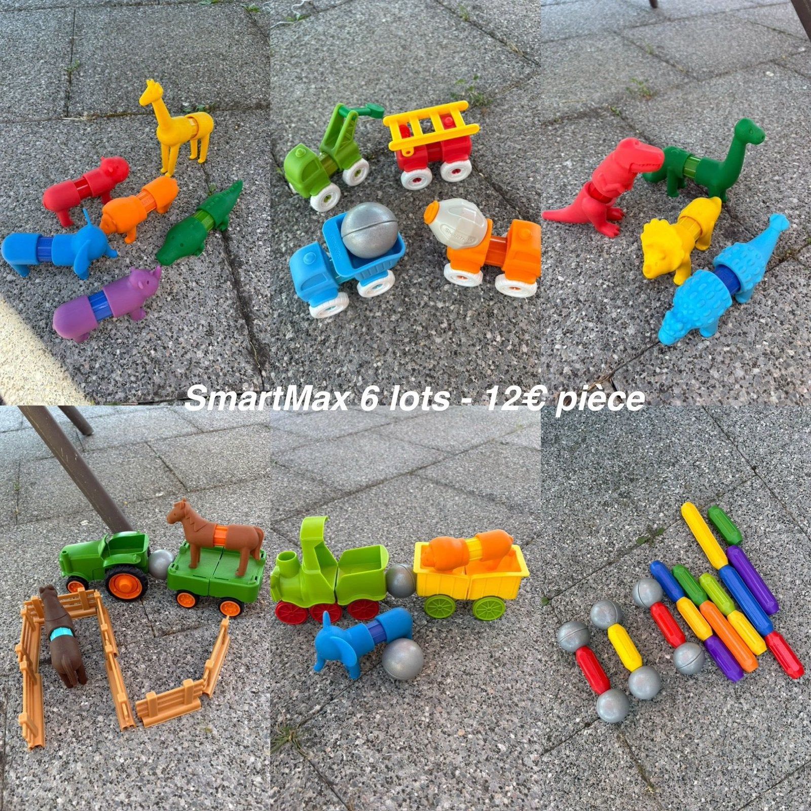 Smartax chaque lot 12€, Enfants & Bébés, Jouets | Blocs de construction, Enlèvement ou Envoi, Comme neuf