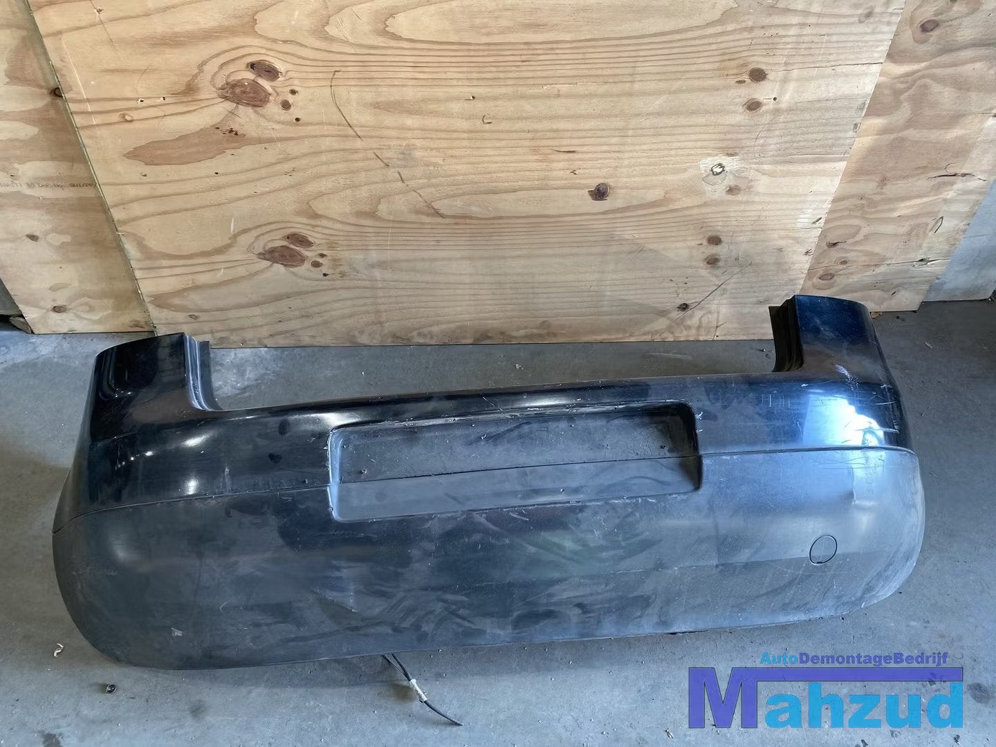 VW GOLF 5 ZWART LC9Z achterbumper 5 DEURS, Arrière, Pare-chocs, Volkswagen, Volkswagen AG