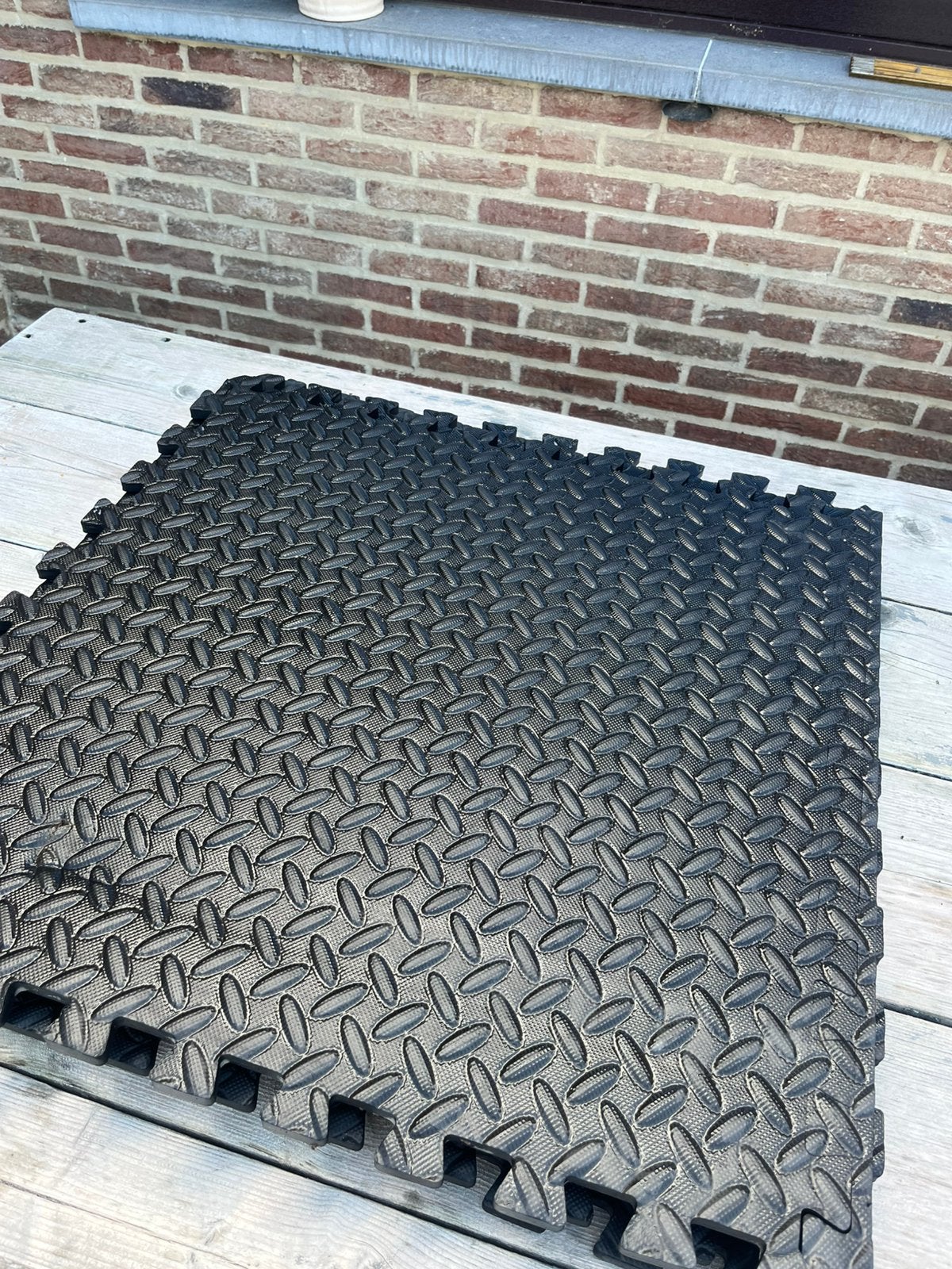 Tapis de sport, Enlèvement, Utilisé