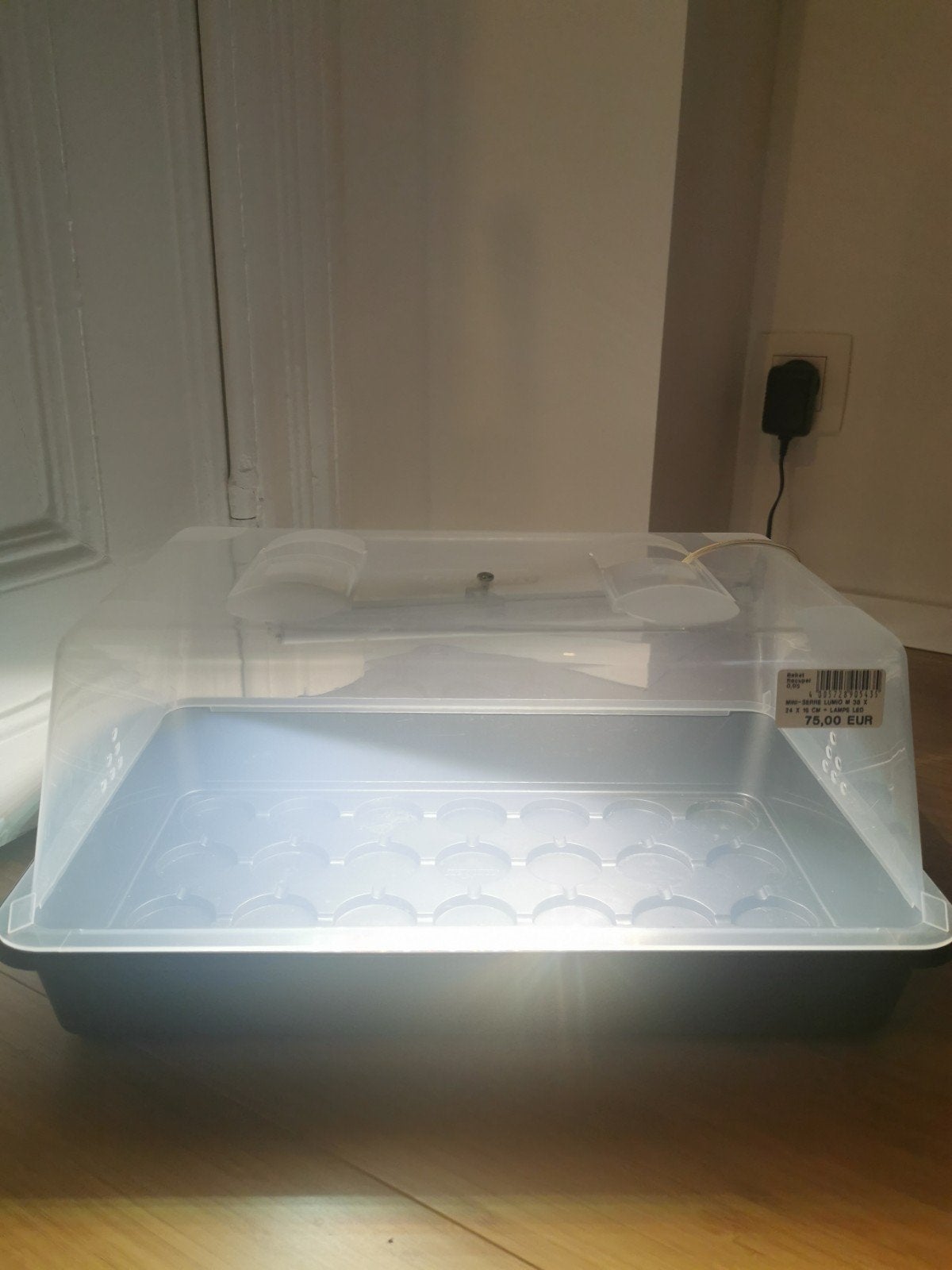 Mini serre avec éclairage led, Jardin & Terrasse, Enlèvement, Neuf, Boîte de culture