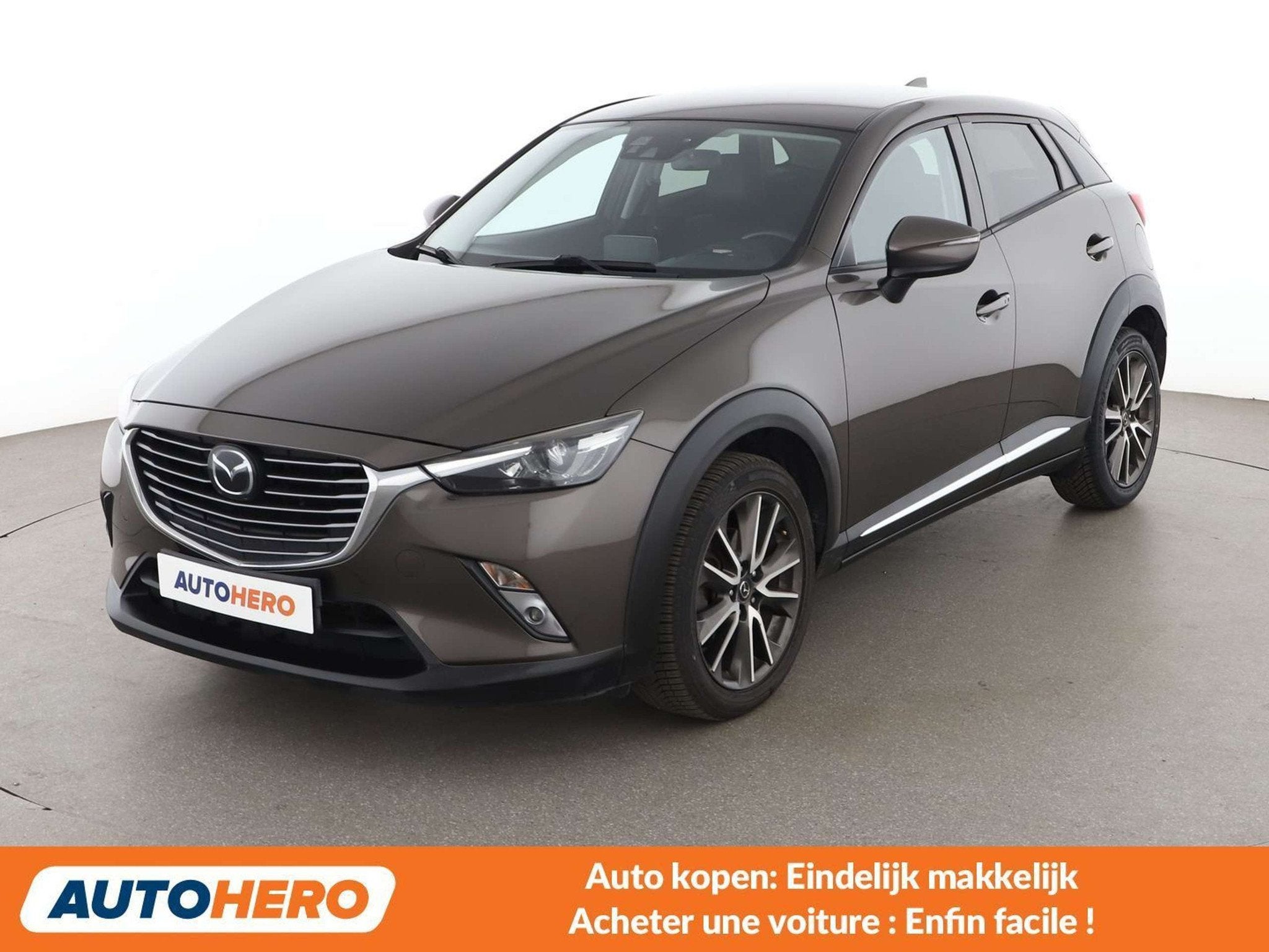 Mazda CX-3 1.5 Diesel Sports-Line AWD, Autos, Cuir, Achat, 105 ch, Interruption de démarrage
