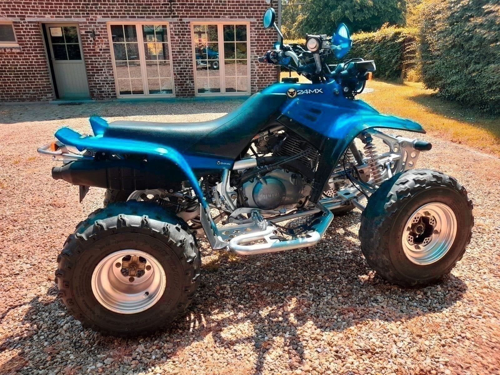 Quad yamaha warrior yfm 350 met papier set banden er bij, Motoren, 12 t/m 35 kW, 350 cc, 1 cilinder
