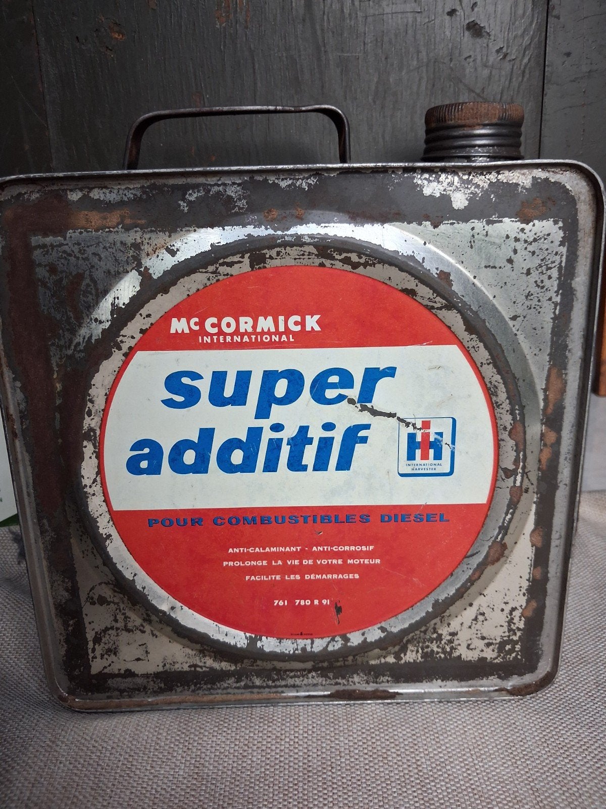 bidon d'huile vintage Mc Cormick Super Additive, Enlèvement ou Envoi