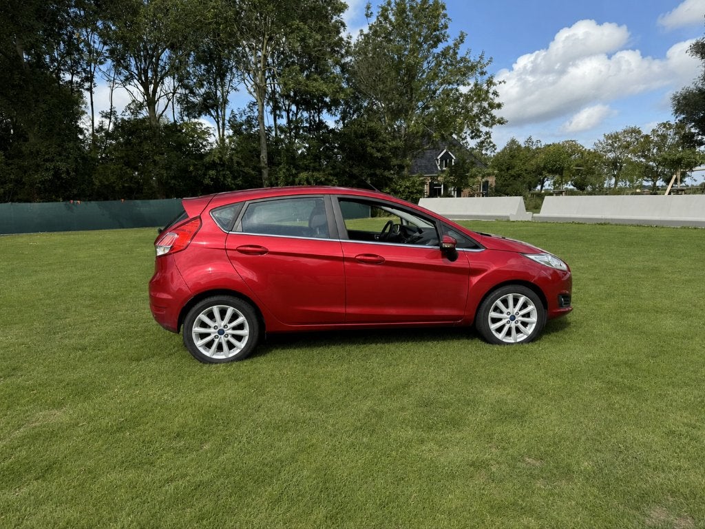 Ford Fiesta 1.0 EcoBoost 100pk Titanium Adv. Technology Pack, Auto's, Voorwielaandrijving, Dealer onderhouden, Stof, 5 deurs