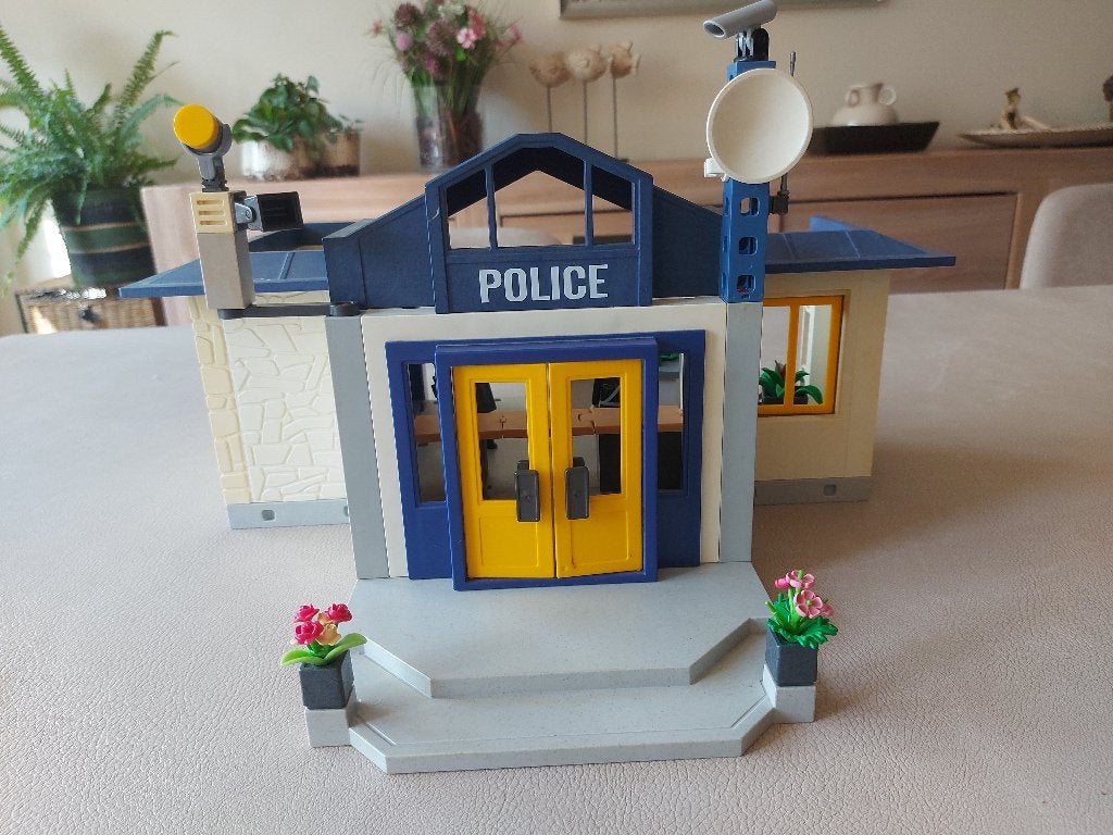 Playmobil politiecommissariaat, Kinderen en Baby's, Ophalen of Verzenden, Gebruikt