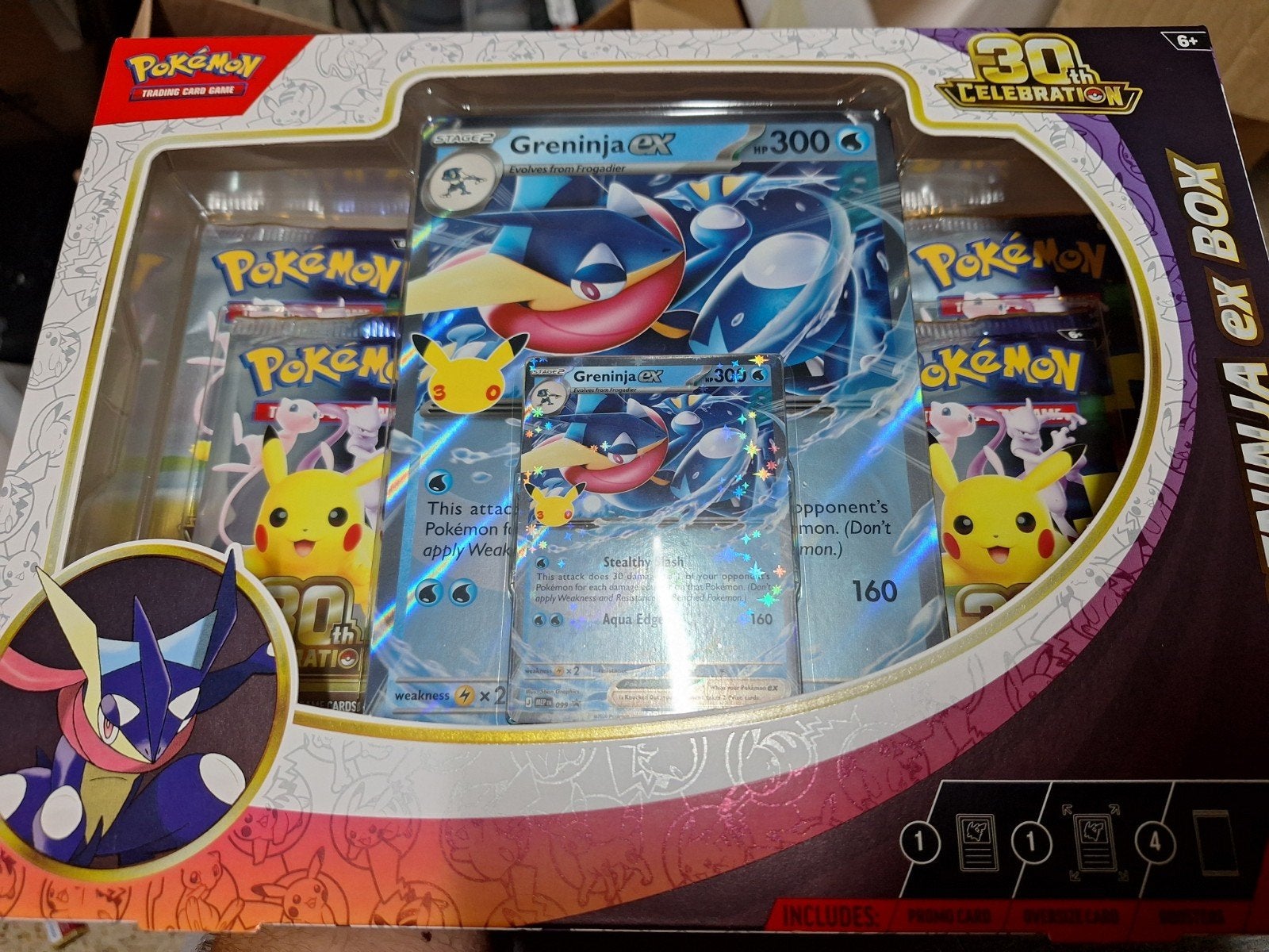 greninja 30th anniversary box te ruil, Ophalen of Verzenden