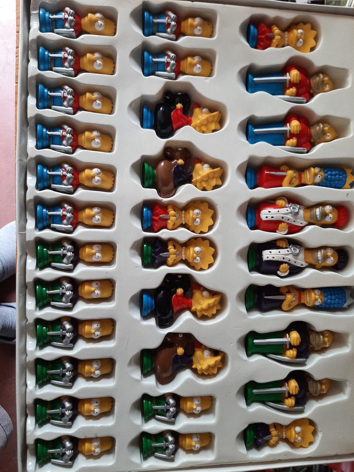the Simpson schaakstukken, Hobby en Vrije tijd, Ophalen of Verzenden