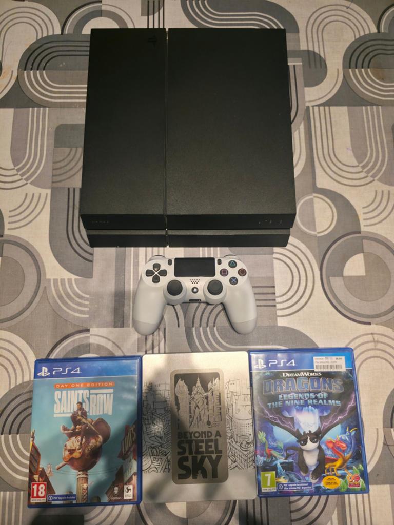 Playstation 4 1TB met games, Games en Spelcomputers, Spelcomputers | Sony PlayStation 4, Met games, Refurbished, Ophalen of Verzenden