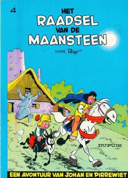 strip. Johan en pirrewiet (1974), Enlèvement ou Envoi