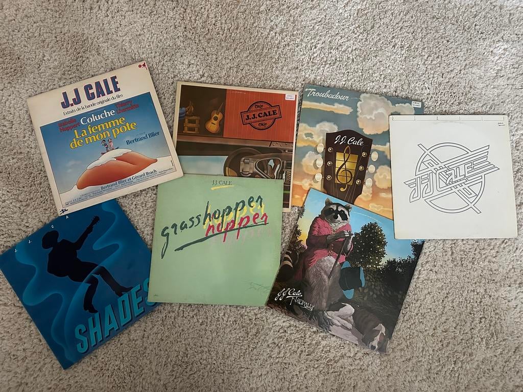 Lot de vinyles JJ Cale, Cd's en Dvd's, Ophalen of Verzenden, Gebruikt, 12 inch, Poprock