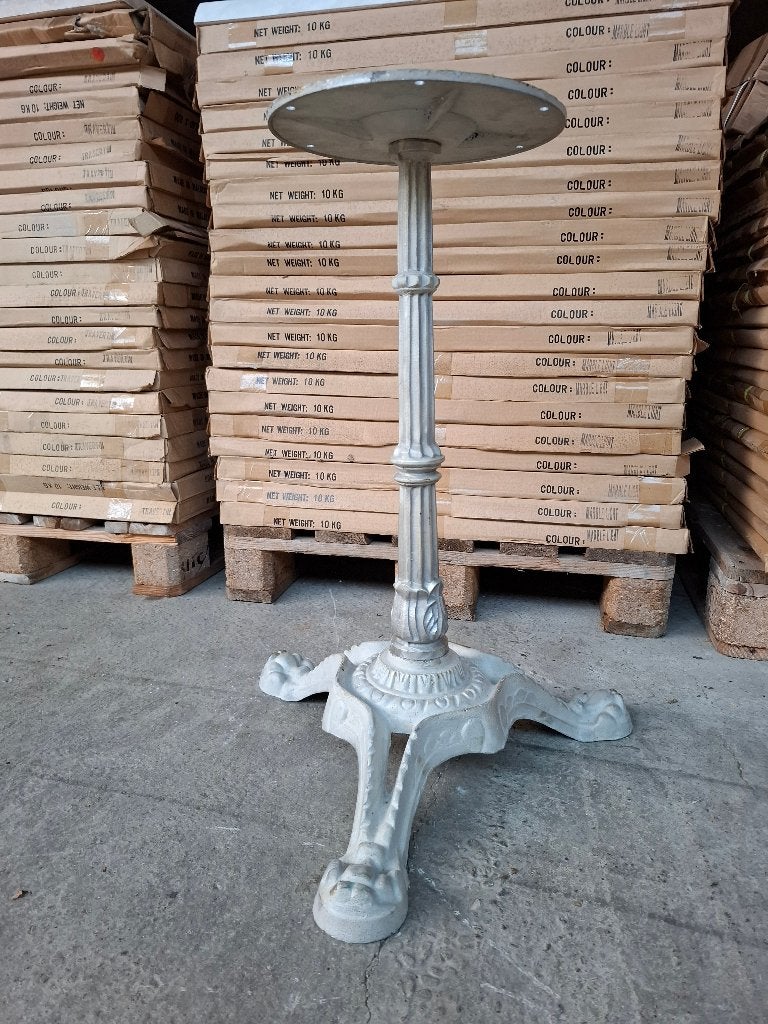 6x Aluminium Bistro Tafelpoten – NIEUW (Terras/Horeca), Tuin en Terras, Ophalen, Nieuw, Rond, Aluminium