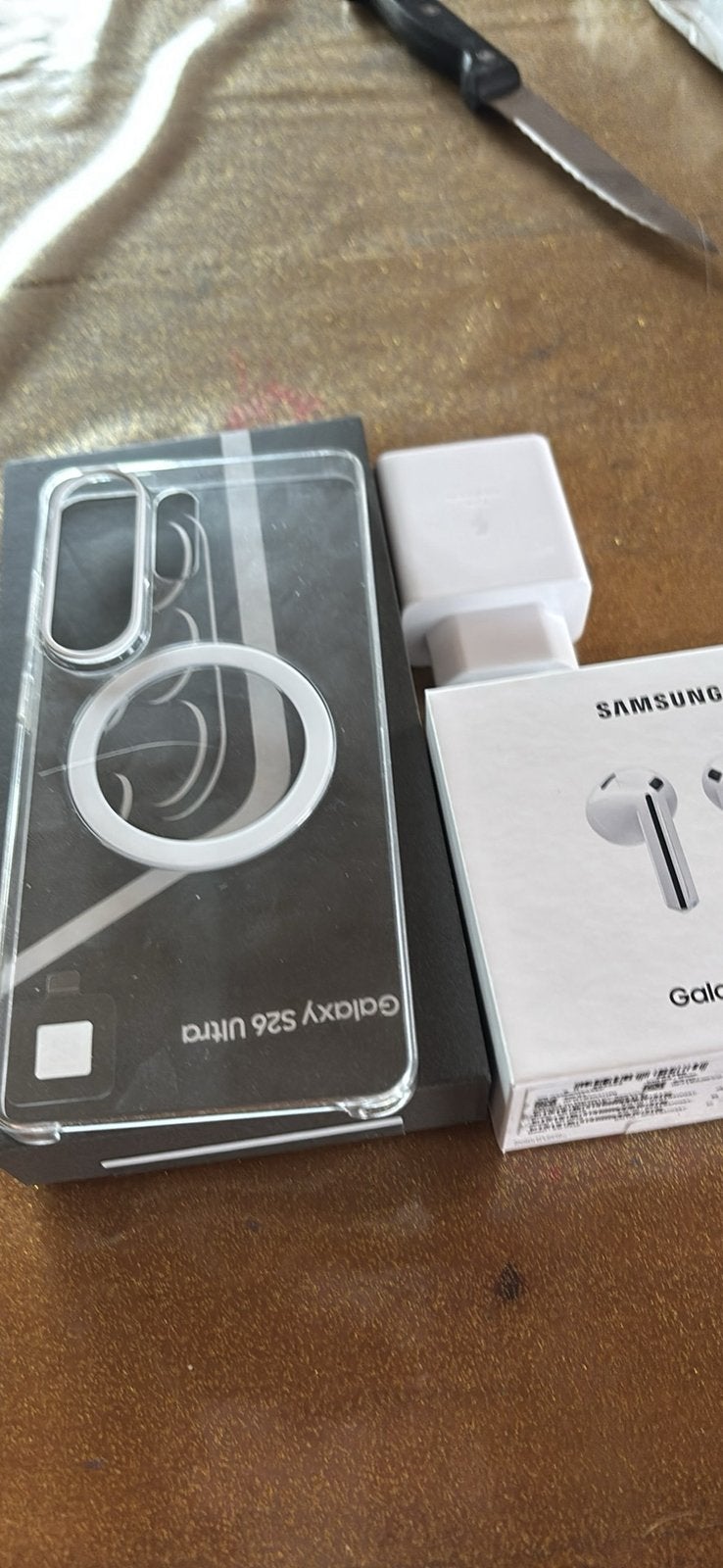 Samsung S26 ultra white + Samsung buds 3, Telecommunicatie, Ophalen, Zo goed als nieuw