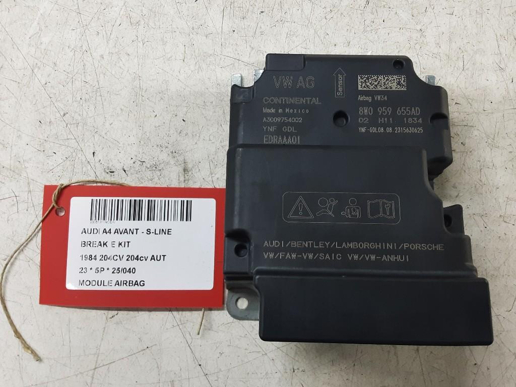 BOITIER AIRBAG Audi A4 Avant (B9) (8W0959655AD), Mevr. I. Hauben, Audi, Utilisé, Rue de l'Espoir 34 34
4030  GRIVEGNÉE, BE