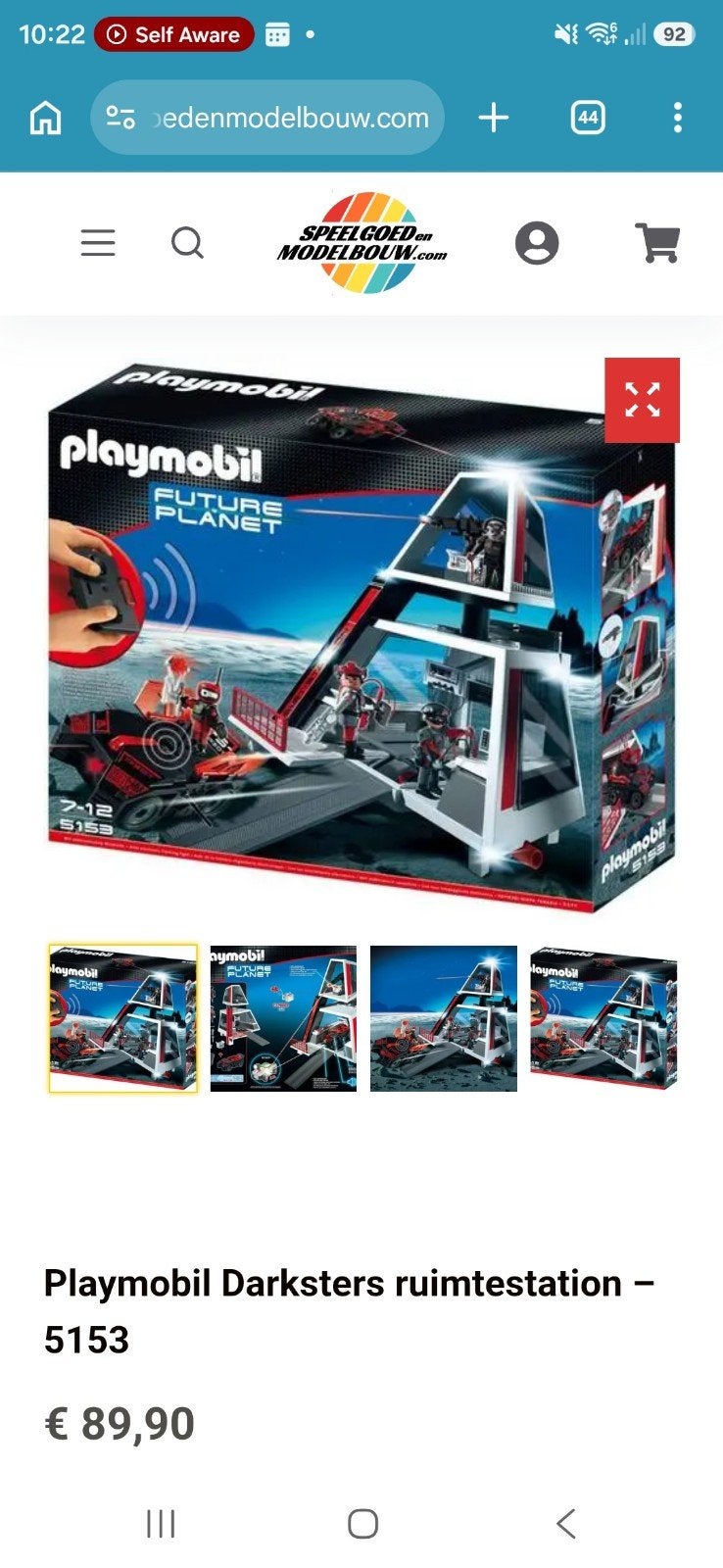 Playmobil ruimtestation, unieke verzameling, Ophalen of Verzenden