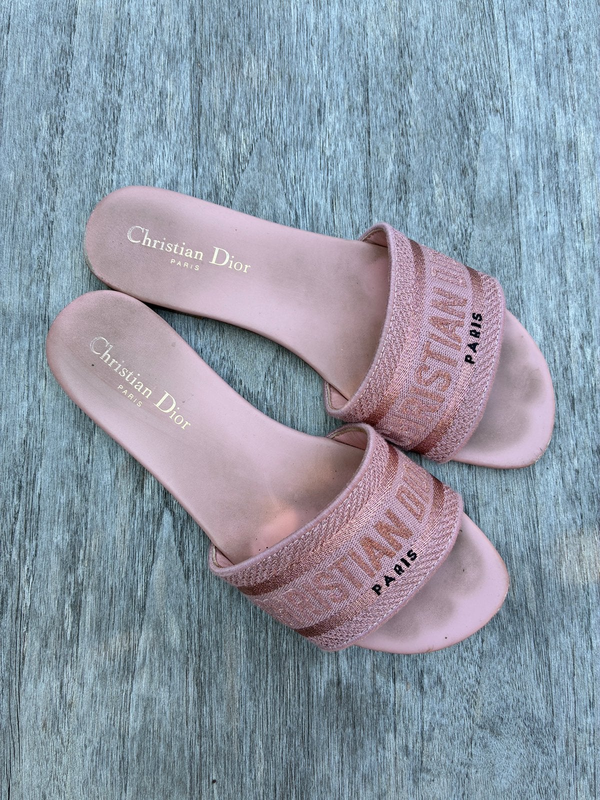 Chaussons Dior taille 38, Enlèvement ou Envoi, Comme neuf
