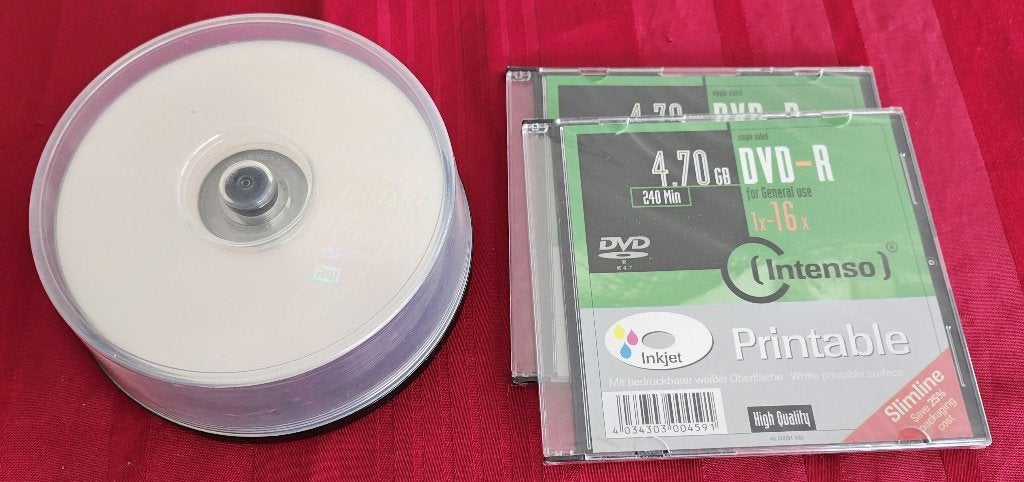 Lege dvd's, Computers en Software, Beschrijfbare discs, Ophalen, Nieuw, Dvd