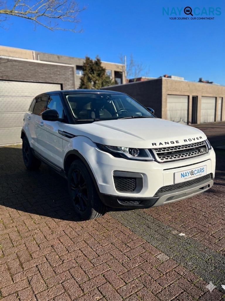 Range Rover Evoque 4WD / 2016 / Diesel / 123dkm / 12M GAR, Auto's, Automaat, Wit, Leder, Bedrijf