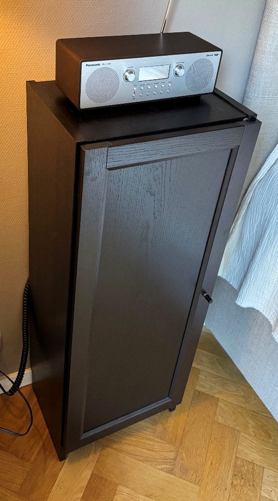 Petite armoire IKEA Billy brun-noir - Très bon état, Enlèvement, Comme neuf