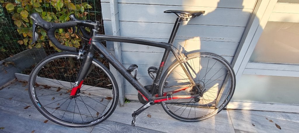 Koersfiets, Fietsen en Brommers, Gebruikt, Carbon, 10 tot 15 versnellingen, 65 cm of meer