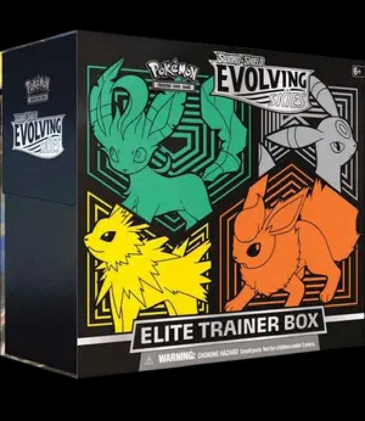 Evolving Skies - ETB: Flareon/Jolteon/Umbreon/Leafeon, Ophalen, Nieuw, Boosterbox